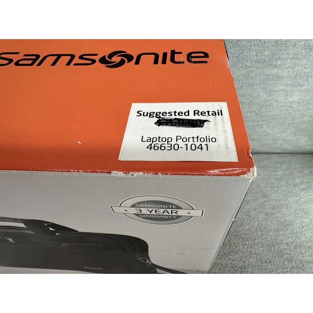 SAMSONITE 46630-1041 Laptop Portfolio Luggage Bag
